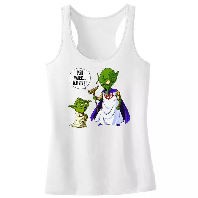 Mädchen Kinder Tank top Parodie auf Star Wars Yoda von Star Wars und Gott von DBZ