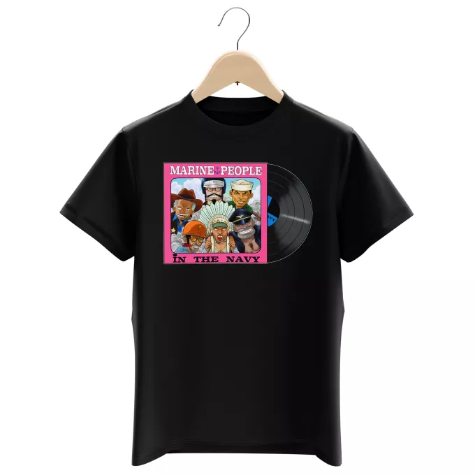 Jungen Kinder T-Shirts Parodie auf One Piece Garp, Akainu, Aokiji, Kizaru, Sengoku und Smoker