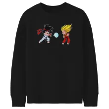 Son Goku Kids Sweater “Son Goku and Vegeta X Ryu and Ken” – Dragon Ball Z parody