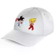 Cappello Bambino e Bambina Son Goku “Son Goku e Vegeta X Ryu e Ken” – Parodia dei Dragon Ball Z