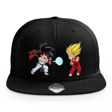 Cappello Son Goku “Son Goku e Vegeta X Ryu e Ken” – Parodia dei Dragon Ball Z