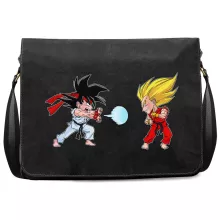 Borsa Messenger Son Goku “Son Goku e Vegeta X Ryu e Ken” – Parodia dei Dragon Ball Z