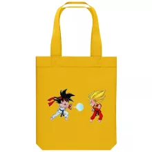 Borsa Tote Bag in cotone organico Parodie di Manga