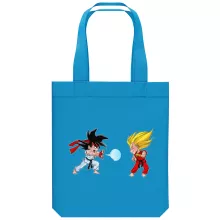 Borsa Tote Bag in cotone organico Parodie di Manga