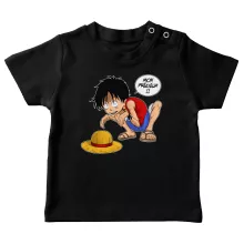 T-shirt bébé Luffy « Mon Précieux (SD Edition) » – Parodie One Piece