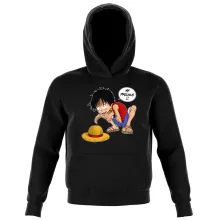 Luffy Kids Hoodie “Luffy and Gollum - My Precious” – One Piece parody