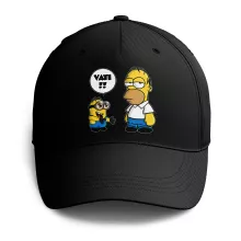Kevin Minion Kappe “Kevin Minion et Homer Simpson” – Parodie auf Minions