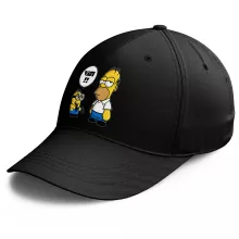 Kevin Minion Kappe “Kevin Minion et Homer Simpson” – Parodie auf Minions