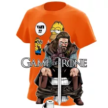 Kevin Minion T-Shirt “Kevin Minion et Homer Simpson” – Parodie auf Minions