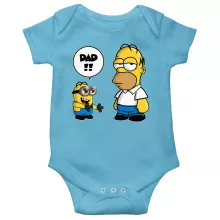 Korte mouwen Babyromper (jongen) Filmparodieën