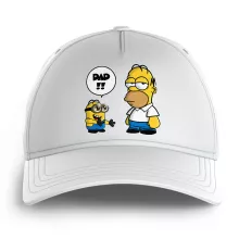 Kevin Minion Kid Cap “Kevin Minion and Homer Simpson” – Minions parody