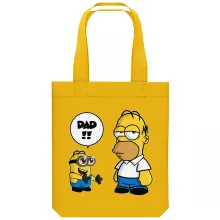 Borsa Tote Bag in cotone organico Parodie del film