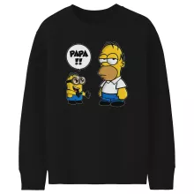 Pull Enfant Homer Simpson « Un fiston trop mignon (Super Deformed) » – Parodie Les Minions