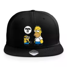 Casquette Homer Simpson « Un fiston trop mignon (Super Deformed) » – Parodie Les Minions