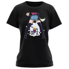 Women T-shirts Manga Parodies