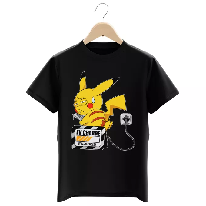 T-shirts crianças rapaz Paródia Pokémon