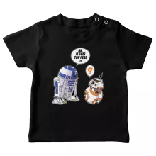 T-shirts para bebés Paródias de Filmes
