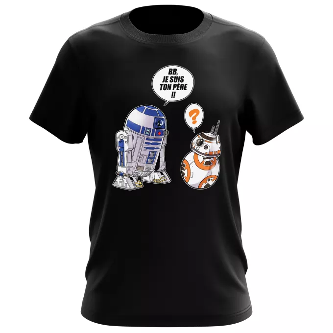 T-shirts de homem Paródia Guerra das Estrelas