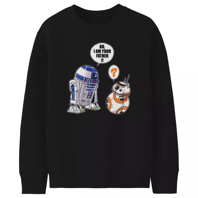 Truien voor kinderen Parodie Star Wars R2-D2 en BB-8