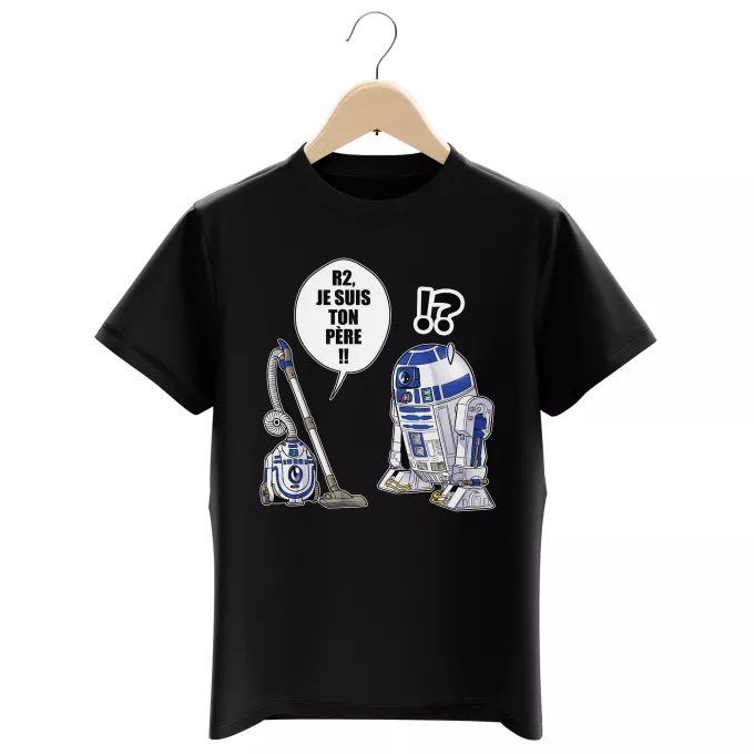 T-shirts crianças rapaz Paródia Guerra das Estrelas