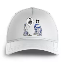 Casquette Enfant R2-D2 « R2, je suis ton père ! (en VO remasterisée) » – Parodie Star Wars