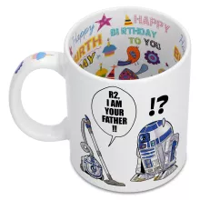 Taza R2-D2 – Parodia de Star Wars