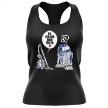 R2-D2 Damen T-shirt Tank top “Ich Bin Dein Vater” – Parodie auf Star Wars