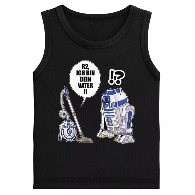 Jungen Kinder Tank Top Parodie auf Star Wars R2-D2 - Ich Bin Dein Vater