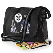 R2-D2 Schultertasche “Ich Bin Dein Vater” – Parodie auf Star Wars