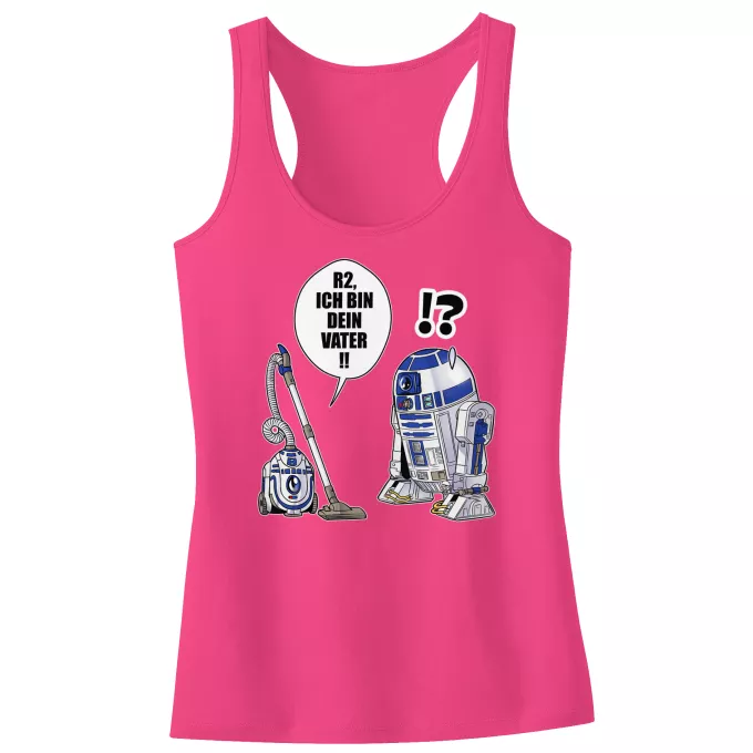 Mädchen Kinder Tank top Parodie auf Star Wars R2-D2 - Ich Bin Dein Vater