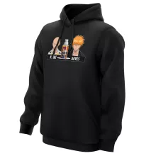 Sweat à capuche Saitama « La solution Miracle pour retrouver une belle chevelure... » – Parodie One-Punch Man