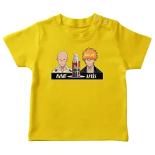 T-shirts bébé Parodies Manga