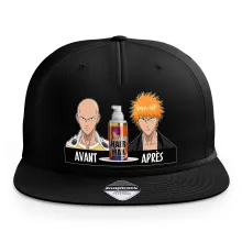 Casquette Saitama « La solution Miracle pour retrouver une belle chevelure... » – Parodie One-Punch Man