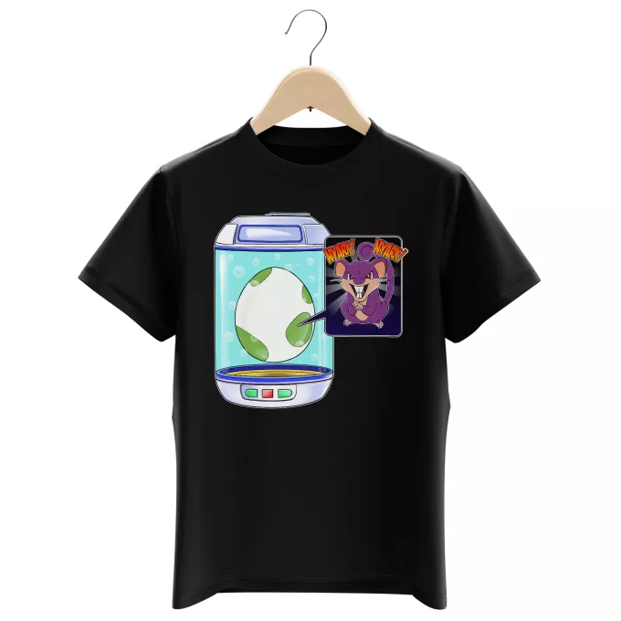 T-shirts för barn Parodi Pokémon Rattata