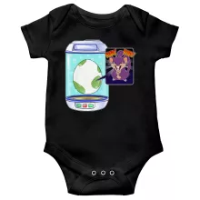 Body baby korta ärmar Parodier Tv-spel