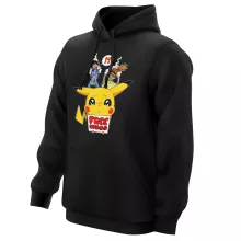 Felpa con cappuccio Pikachu “Free Hugs” – Parodia dei Pokémon