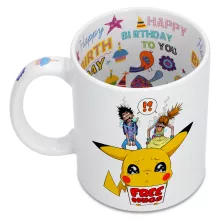 Pikachu Mug “Free Hugs” – Pokémon parody