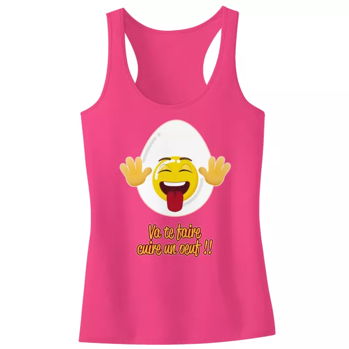 Débardeur Enfant Fille Parodie Funny Va te faire cuire un oeuf !! - Humoristique - Collection Humour, Fun par Parogeek