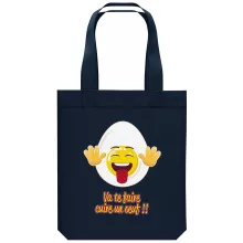 Sac Tote Bag en coton Bio Funny Shirts