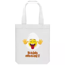 totebag Humoristique « Va te faire cuire un oeuf !! » – Parodie Funny