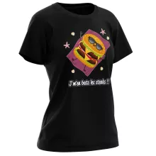 T-shirt Femme Humoristique « J'm'en bats les steaks !! » – Parodie Funny