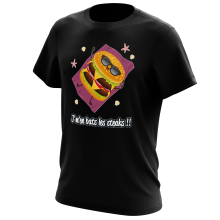 T-shirt Humoristique « J'm'en bats les steaks !! » – Parodie Funny