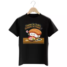 T-shirt Enfant Humoristique « Sauvons les Sushis !! » – Parodie Funny