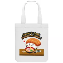 totebag Humoristique « Sauvons les Sushis !! » – Parodie Funny