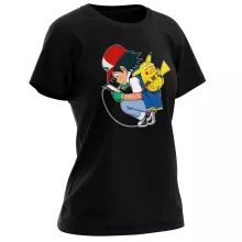 Pikachu Women T-shirt – Pokémon parody
