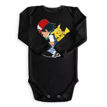 Pikachu Baby Body långa ärmar – Parodi Pokémon
