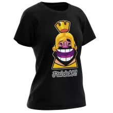 T-shirt Femme Le Roi « J'tai Clashé !! » – Parodie Clash Royale