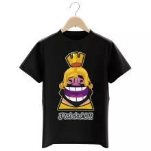 T-shirt Enfant Le Roi « J'tai Clashé !! » – Parodie Clash Royale