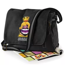 Sac à bandoulière Le Roi « J'tai Clashé !! » – Parodie Clash Royale