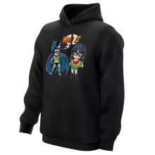Sudadera con capucha Batman “Batman y Robin” – Parodia de One Piece